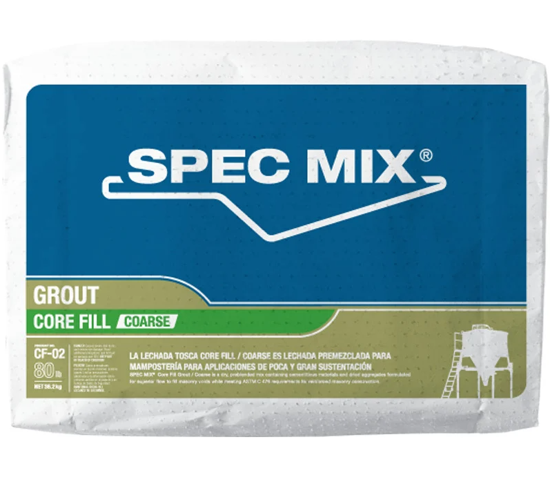 Spec Mix Coarse Core Fill Grout 80lb Bag - Utility and Pocket Knives